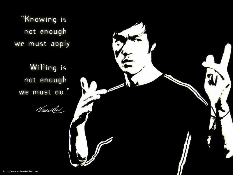 Philosophical Bruce Lee Art Of Vailaya